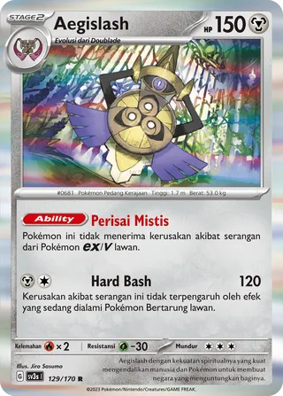 Aegislash (Black Shine 129/170)