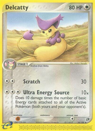 34/100 Delcatty SS Uncommon