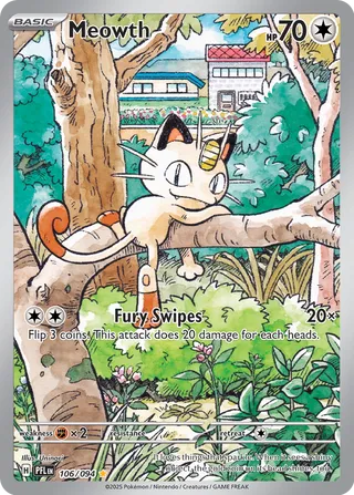 Meowth (Phantasmal Flames 106/094)