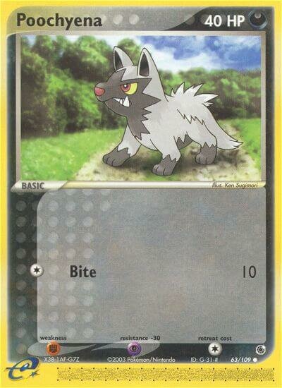Poochyena Ruby & Sapphire 63/109 Common