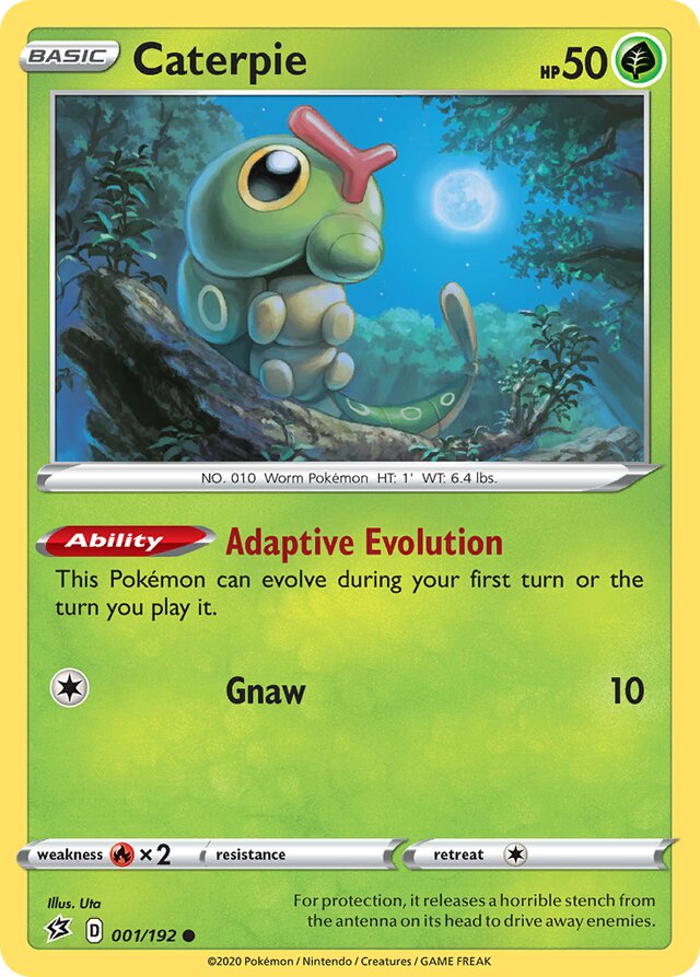 001/192 Caterpie RCL Common