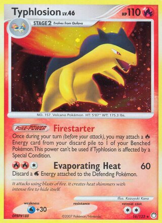 Typhlosion (Mysterious Treasures 16/123)