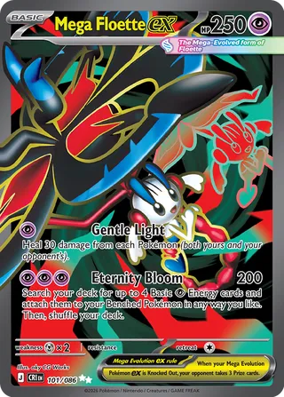 Mega Floette ex (Chaos Rising 101/086)