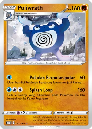 Poliwrath (Time Gazer 031/067)