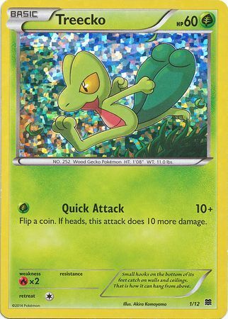 Treecko McDonald's Collection 2015 1/12 —