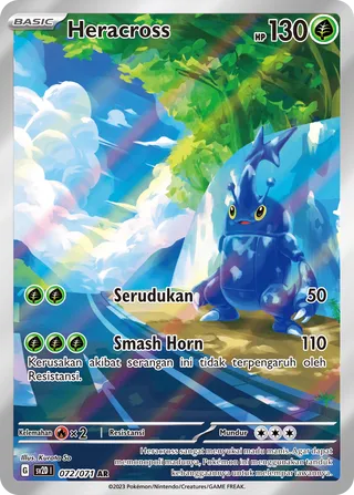 Heracross (Clay Burst 072/071)