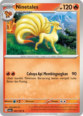 Ninetales (Transfiguration Mask 027/167)