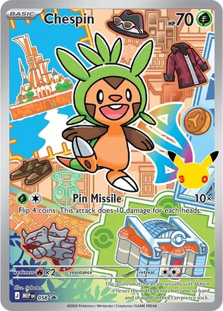 Chespin (Mega Evolution Promos 058)