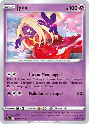 Jynx (Battle Region 027/067)