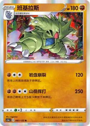 Tyranitar (Dynamax Clash (Thunder) 087/135)