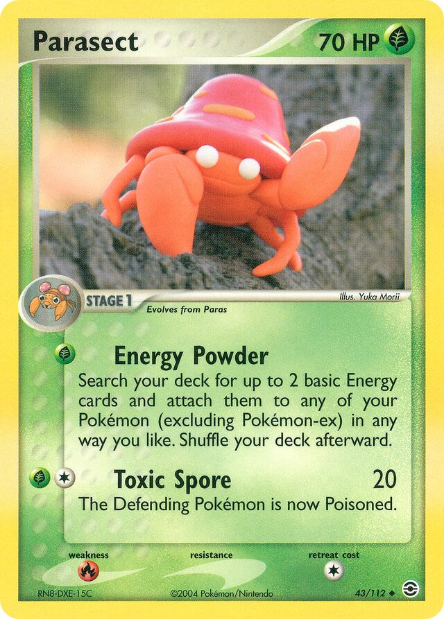 43/112 Parasect RG Uncommon