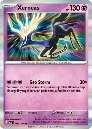 Xerneas (Shadowy Threats 078/164)