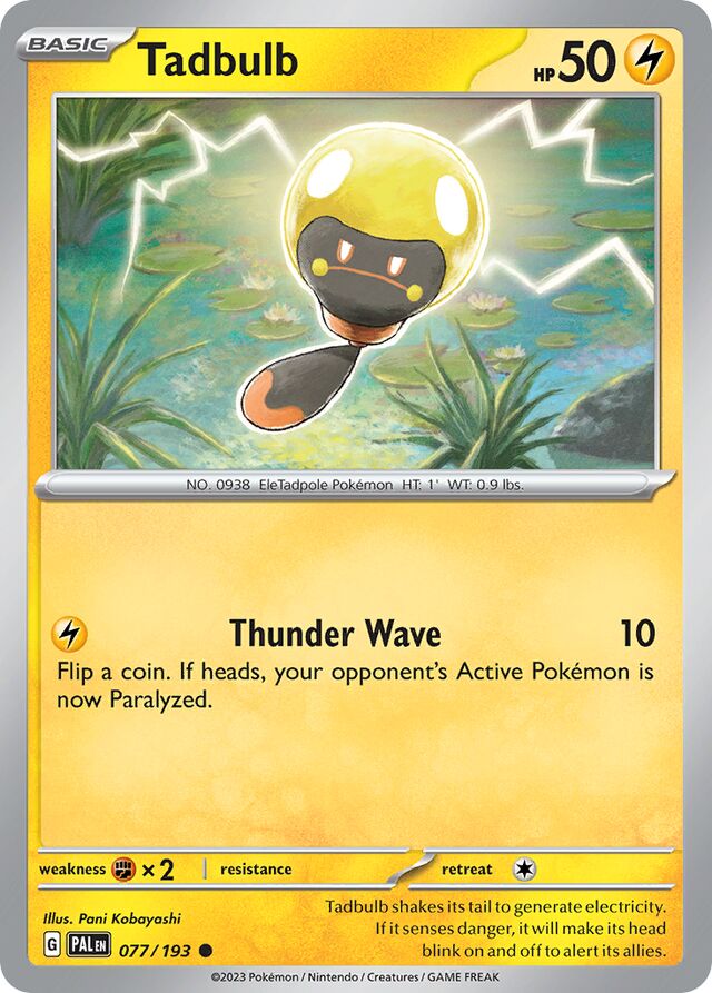 Tadbulb Paldea Evolved 077/193 Common