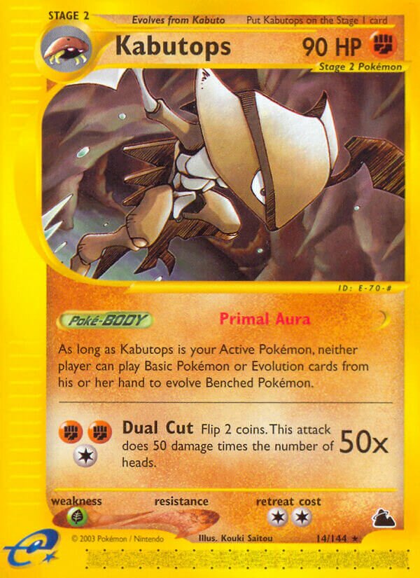 14/144 Kabutops SK Rare