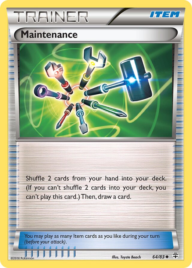 Maintenance Generations 64/83 Uncommon