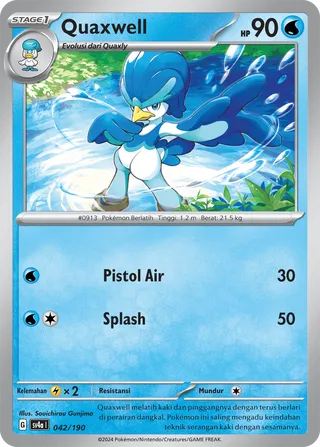 Quaxwell (Shiny Treasure ex 042/190)