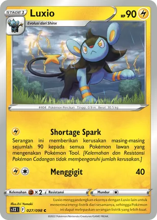 Luxio (Paradigm Trigger 027/098)
