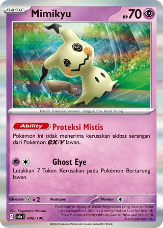 Mimikyu (Shiny Treasure ex 088/190)