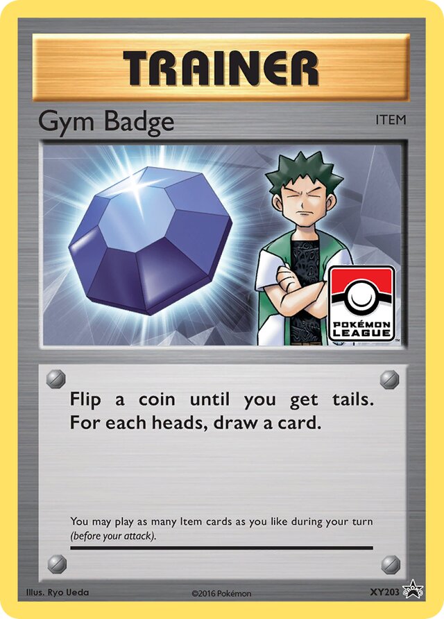 Gym Badge XY Black Star Promos XY203 PROMO