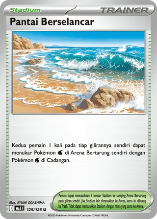 Surfing Beach (Mega Evolution 125/126)