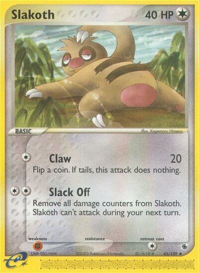 45/109 Slakoth RS Uncommon