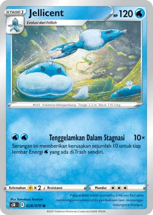 Jellicent (Rapid Strike Master 028/070)