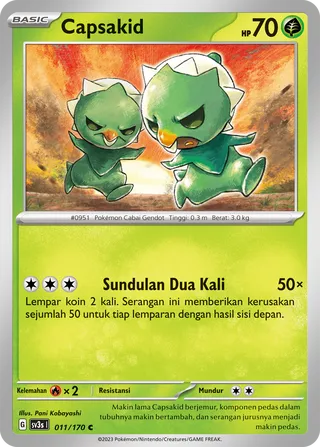 Capsakid (Black Shine 011/170)