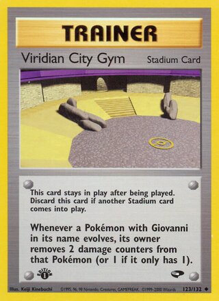 Viridian City Gym (Gym Challenge 123/132)