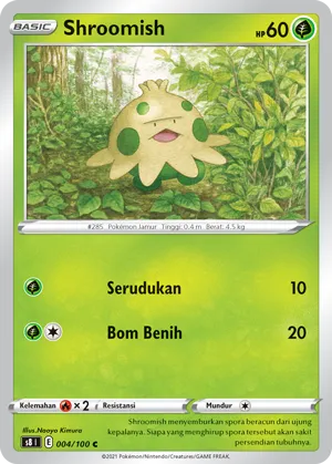 Shroomish (Fusion Arts 004/100)