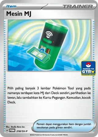TM Machine (Scarlet & Violet Promos 218/SV-P)