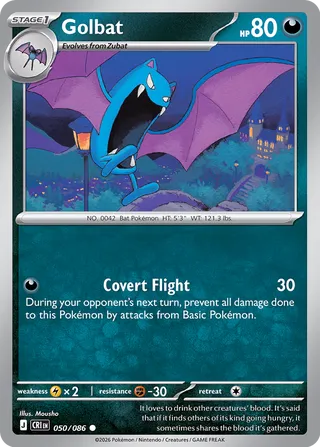 Golbat (Chaos Rising 050/086)