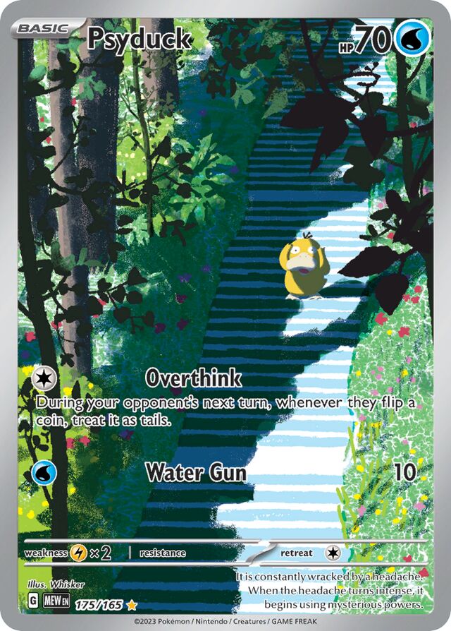 Psyduck 151 175/165 Illustration Rare