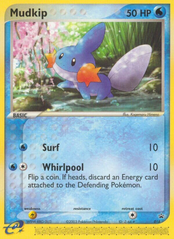 Mudkip [Non Holofoil] Nintendo Promos 18 PROMO