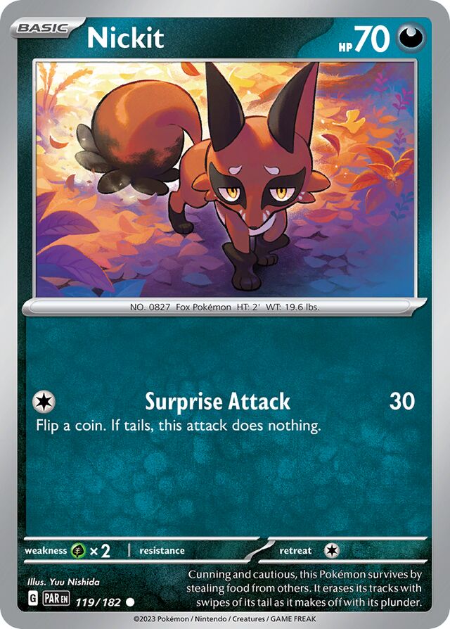 Nickit Paradox Rift 119/182 Common