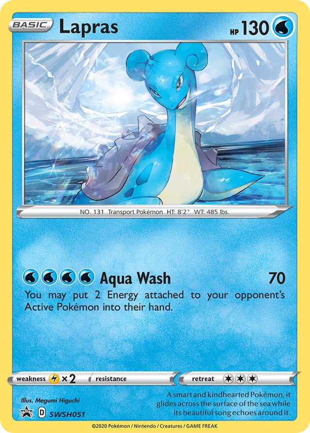 SWSH051 Lapras SSP PROMO