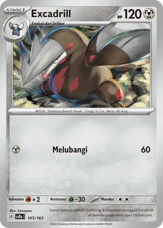 Excadrill (ex Compact Deck 105/163)
