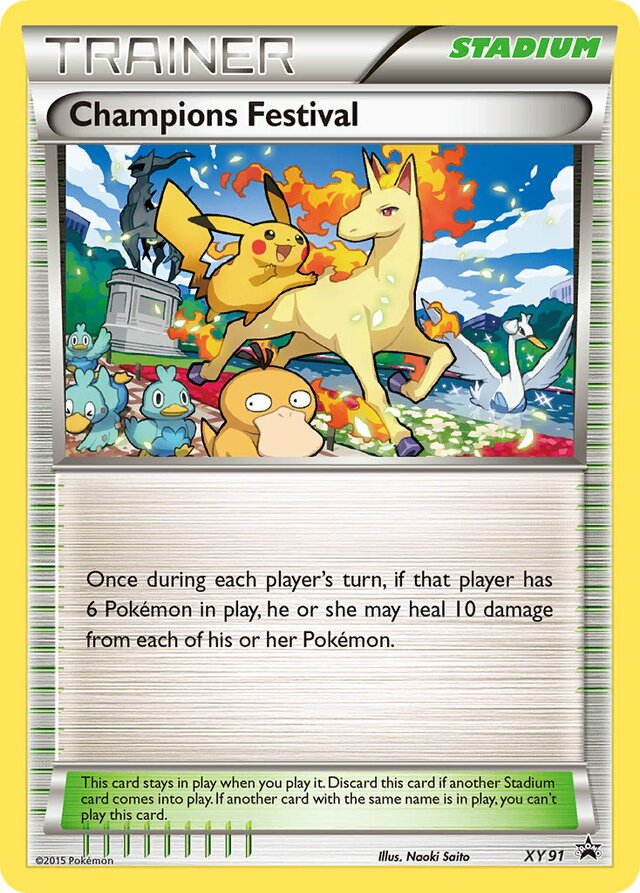 Champions Festival XY Black Star Promos XY91 PROMO