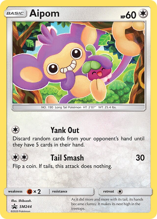 SM244 Aipom SMP PROMO