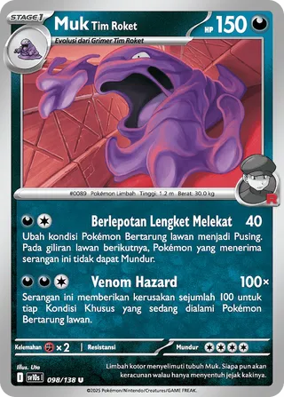 Team Rocket's Muk (Presence of Champions 098/138)