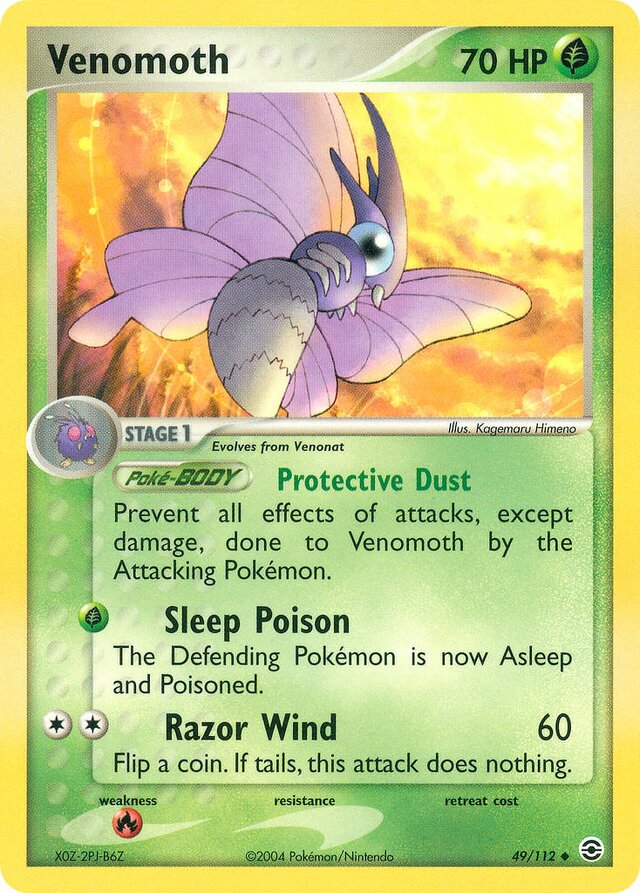 49/112 Venomoth RG Uncommon