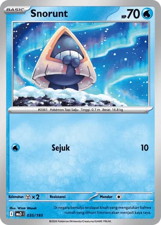 Snorunt (MEGA Dream ex 035/193)