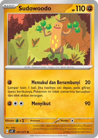 Sudowoodo (Snow Hazard 041/071)