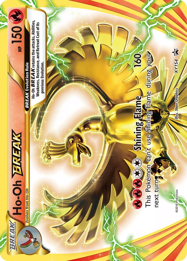 Ho-OhBREAK XY Black Star Promos XY154 PROMO