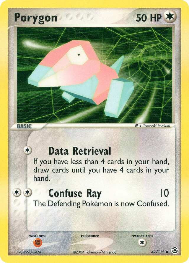 47/112 Porygon RG Uncommon
