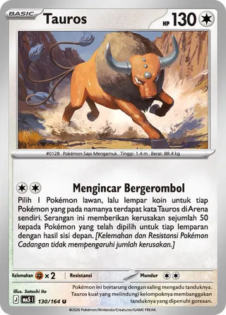 Tauros (Shadowy Threats 130/164)