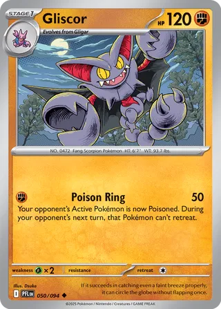 Gliscor (Phantasmal Flames 050/094)