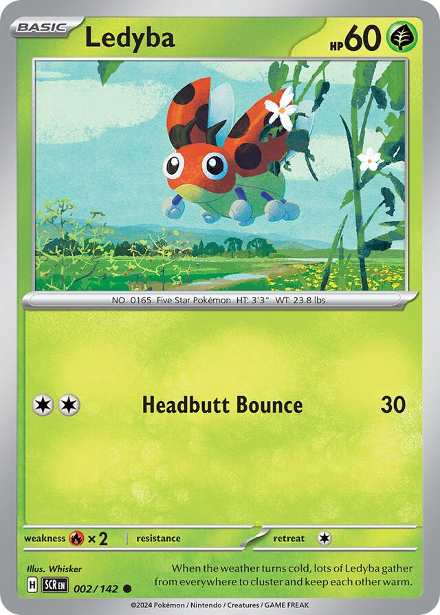 Ledyba Stellar Crown 002/142 Common
