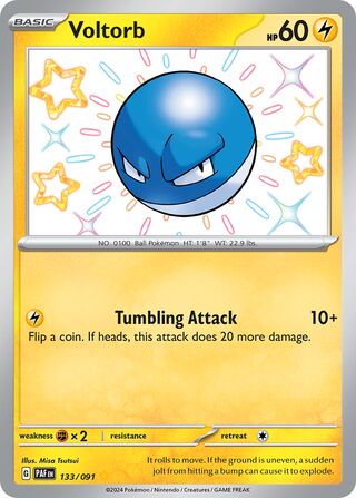 Voltorb (Paldean Fates 133/091)