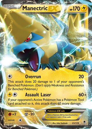 Manectric-EX (Phantom Forces 23/119)