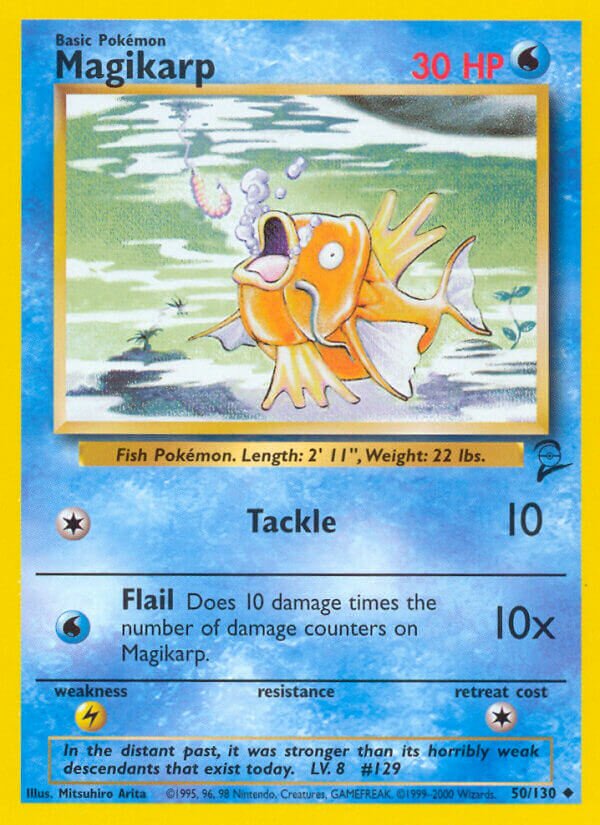 Magikarp Base 2 50/130 Uncommon